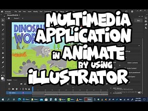 Developing a multimedia application in Adobe Animate