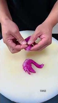 Swan Apple Platter Fruit Arrangement Tutorial