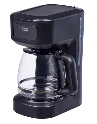 Mainstays Programmable 12 Cup Coffee Maker with Touchscreen, Black - Walmart.ca