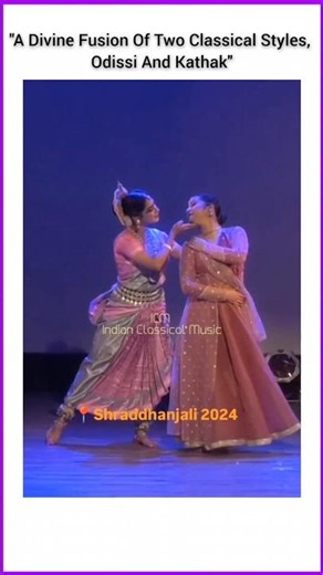 Odissi And Kathak Dance Jugalbandi By Preetisha Mohapatra & Nilopa Maitra #icmdance