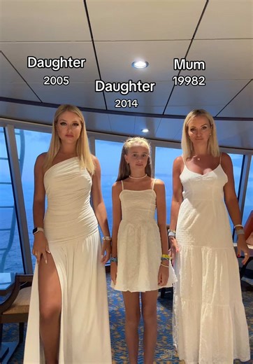 Mom and Daughter Kitchen Dance Fun Together