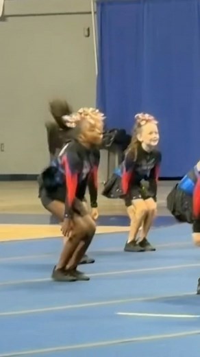 Maddilynn’s First Gymnastics Competition 🤸🏾‍♀️ ❤️🤍💙❤️🤍💙❤️🤍💙❤️🤍💙 Congratulations to my daughter on her first performance 🥰😘 She Cut up 🤭😩🤣 #gymnastics #AJA #alabamajagsallstars 💙🤍❤️💙🤍❤️💙🤍❤️💙🤍❤️ | Sai Shay