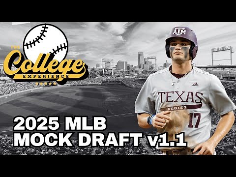 2025 MLB Mock Draft - Top MLB Draft Prospects | The College Baseball Experience