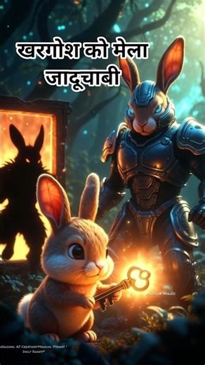 The Magical Key That ChangedEverything Rabbit Twist IA Animation #shorts #cartoon