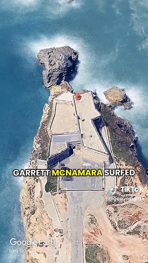 Surfing Giant Waves in Nazaré, Portugal