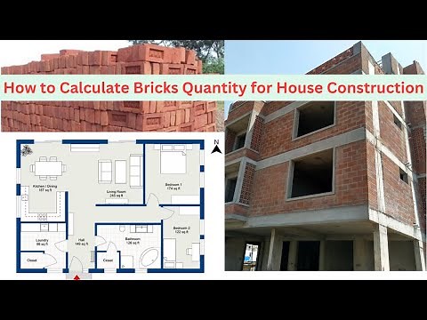 How to Calculate Bricks Quantity for House Construction ‪@ItsET01‬