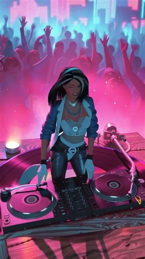 Her Turntable Skills Are Next Level 🎧 #djskills #music #shorts