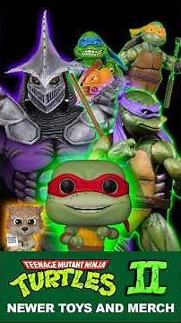 Ninja Turtles 2 the Secret of the Ooze - Newer Toys and Merchandise