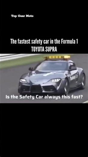 Toyota Supra Outspeeds F1 Cars 😮🔥 | Safety Car Madness