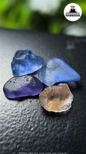 Ceylon Natural Sapphire Rough Parcel