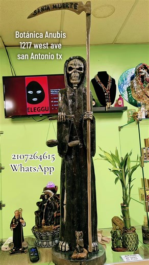 Botánica Anubis, 1217 west ave san Antonio Texas #santamuerte #satx #botanica #hierberia #tarot