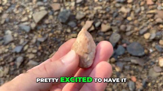 Found ancient arrowhead! Amazing discovery on the bar!