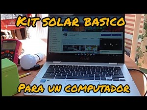 basic solar kit for a computer