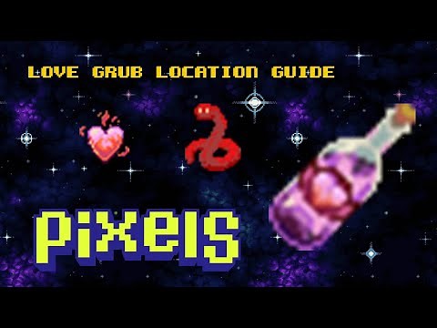 Pixels Online - Love Grub Location Guide | Heartbeet Materials |