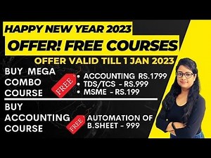 Free course, Accounting course, Learn Accounting, Be a smart Accountant