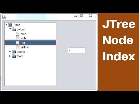 Java - How To Get JTree Selected Node Index In Java NetBeans [ with source code ]