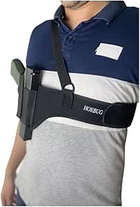 Concealed Carry Shoulder Holster Universal Left and Right Gun Holster for Man Woman