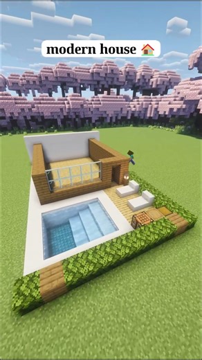 Minecraft best modern house tutorial #minecraft #minecraftbuilding #minecrafttutorial