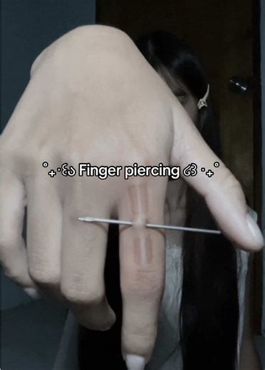 Finger Piercing: Adding New Sparkle