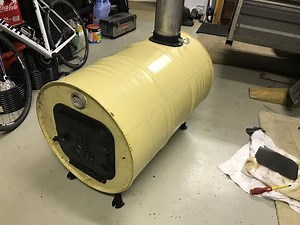Barrel Stove Build - Wood Burning Stove built from a Barrel - Barrel Stove Wood Heater