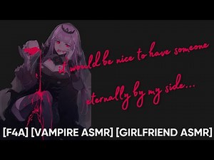 [F4A] Vampire Mommy Sucks You ;) AND Turns You [Girlfriend Asmr] [Dom Girlfriend] [Part 2]
