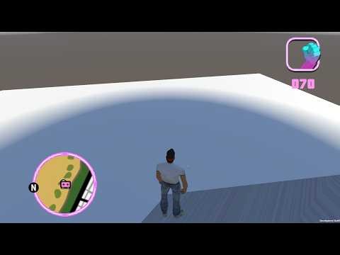 GTA Vice City recreation in Unity