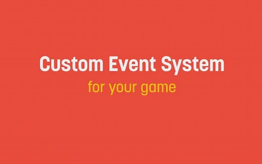 (Unity)八分钟创建自定义EventSystem