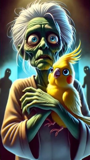 Zombie Granny's Wild Adventure: Parrot Panic! 🦜🧟‍♀️