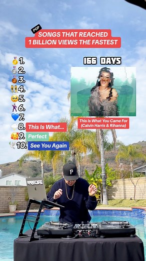 Songs that reached a billion views the FASTEST 📈🔥‼️ Can you guess the top 3? #topsongs #worldrecord | DJ Precise