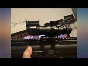 UUQ Prism 4x32 Red//Green//Blue Triple Illuminated Rapid Range Reticle Rifle Scope review