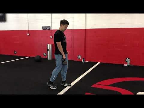 1 db staggered stance pause rdl