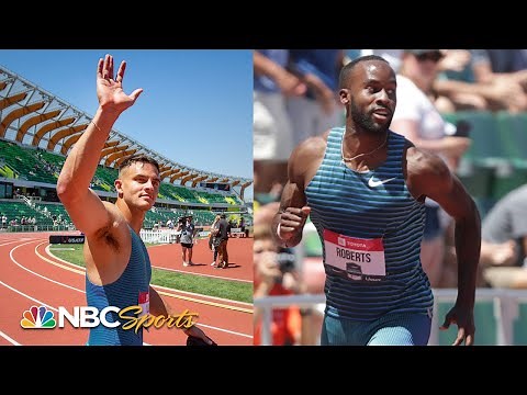 Daniel Roberts shocks Cunningham, Allen with 110 hurdles National title | NBC Sports