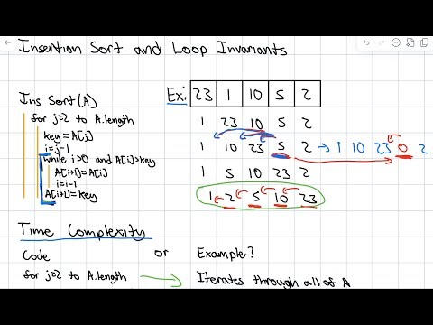 How to Ace Algorithms: Insertion Sort and Loop Invariants