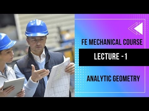 Lecture -1 Analytic geometry