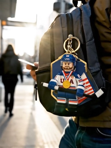 Celebrate Team USA with Mini Brick Hockey Champions