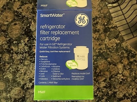 GE SmartWater MWF Refrigerator Water Filter Replacement