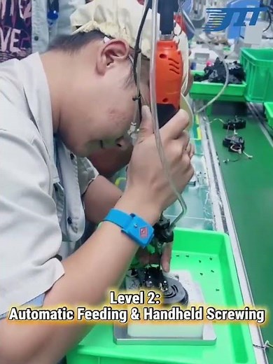 3 Levels of Industrial Screw Tightening – Optimized for Precision & Productivity