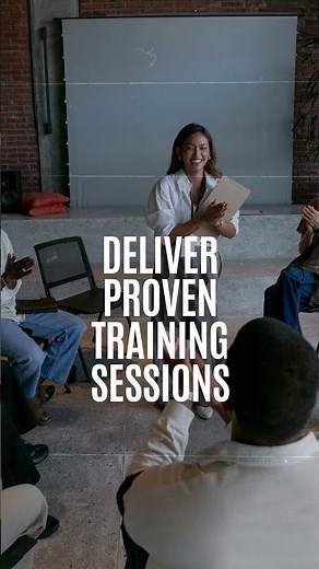 Deliver Proven Training Sessions