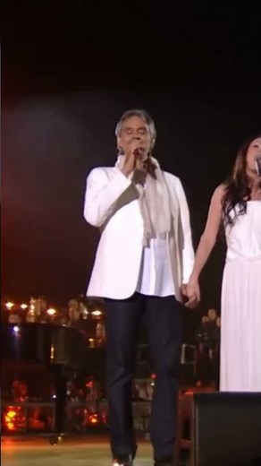 Andrea Bocelli and Sarah Brightman "Time to say Goodbye"(duet live) #sheetmusic #Noten #spartiti