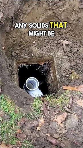 Where to install a filter on a septic tank #diy #septictankrepair #repair #filter