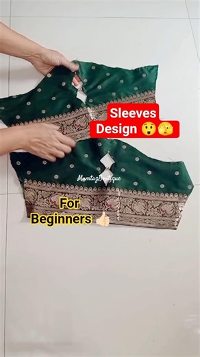 Sleeves Design tips🫣|| Cut Work Sleeves Design😍||Sleeves Design idea👍🏻|| बाजू डिज़ाइन🤔||#shortsfeed.