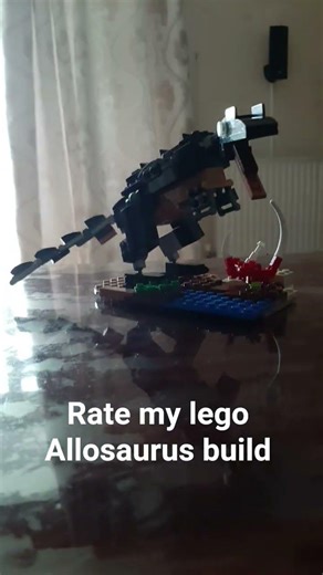 lego Allosaurus fragilis build 😃
