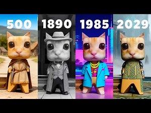 MONTAGEM MIAU in different years
