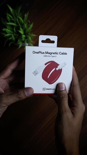 This Magnetic Cable is 🔥 | OnePlus USB-A to Type-C Unboxing😬