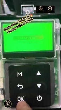 Whole House Temp Set 🔥 | Navien 240A in Action#Plumbing #DIY #LeakRepair #HomeImprovement #Shorts