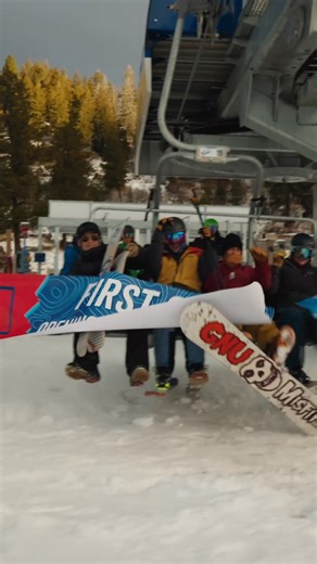 Ring the bell 🔔 the Coach Chairlift is NOW OPEN ‼️ Feels so good to be back on the chair with the community 🥰 we’re spinning laps today & tomorrow from 9 am to 4:30 pm – catch ya out here 🪐 #BogusBasin #NonProfitAllGood #ForGoodForRealForEveryone | Bogus Basin Mountain Recreation Area