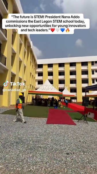 President Nana Addo Inaugurates East Legon STEM School