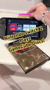 I didn’t know the Switch 2 can play GameCube discs! #retrogaming #zelda #windwaker #gamecube