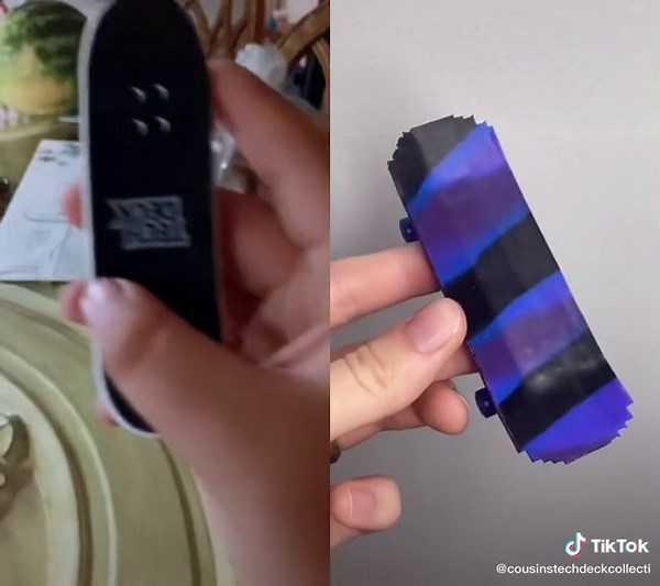 Tech deck on TikTok