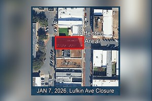 Lufkin street closure scheduled for HVAC installation